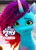 Size: 900x1260 | Tagged: safe, screencap, misty brightdawn, pony, unicorn, cutie blossom bash, g5, my little pony: make your mark, my little pony: make your mark chapter 5, spoiler:g5, cropped, cute, female, freckles, green eyes, innocent, mare, mistybetes, netflix, offscreen character, polish, poster, rebirth misty, waifu material