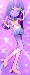 Size: 462x1148 | Tagged: safe, artist:alan-the-animeartist, twilight sparkle, equestria girls, g4, clothes, cosplay, costume, female, sailor moon (series), sailor senshi, solo