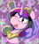 Size: 1114x1260 | Tagged: safe, artist:malachimoet, princess cadance, alicorn, pony, g4, bust, female, looking at you, mare, music notes, one eye closed, portrait, solo, wing hands, wing hold, wings, wink, winking at you