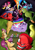 Size: 3508x4961 | Tagged: safe, artist:mekblue, firefly, fluttershy, izzy moonbow, opaline arcana, pinkie pie, pinkie pie (g3), posey, posey bloom, rainbow dash, sparky sparkeroni, spike, spike (g1), sunny starscout, surprise, the smooze, twilight, twilight sparkle, zipp storm, alicorn, crab, crabnasty, dragon, earth pony, florie, pegasus, pony, unicorn, mlp fim's thirteenth anniversary, g1, g3, g4, g5, 40th anniversary, charging, crying, evil grin, exclamation point, flower petals, food, generational ponidox, grin, hair pulling, jewelry, magic, magic of friendship, multiverse, necklace, pie, pie in the face, plant, plants, rainbow, rainbows, smiling, sweat, throwing, tornado, twilight sparkle (alicorn), winged spike, wings