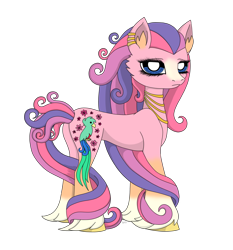 Size: 1864x2000 | Tagged: safe, artist:lucktail, oc, oc:oriana, pony, g3, simple background, solo, transparent background