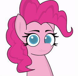 Size: 800x781 | Tagged: safe, artist:vilord, pinkie pie, earth pony, pony, g4, animated, bronybait, cute, diapinkes, gif, heart, loop, one eye closed, simple background, solo, tongue out, white background, wink