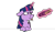 Size: 900x540 | Tagged: safe, artist:fuckomcfuck, derpibooru exclusive, twilight sparkle, alicorn, pony, g4, book, levitation, magic, simple background, solo, spit, telekinesis, tongue out, transparent background, twilight sparkle (alicorn)