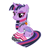 Size: 260x260 | Tagged: safe, gameloft, twilight sparkle, alicorn, pony, g4, my little pony: magic princess, clothes, edgy, edgy twilight, makeup, simple background, socks, solo, transparent background, twilight sparkle (alicorn)