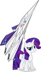 Size: 1512x2605 | Tagged: safe, artist:rarity3257, rarity, pony, unicorn, g4, ace combat, ace combat 7, adf-11f, adf-11f raven, jet, jet fighter, photo, plane, simple background, solo, transparent background, vector