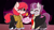 Size: 3840x2160 | Tagged: safe, artist:alexsc112, oc, oc:magenstar, oc:violethex, bat pony, earth pony, pony, clothes, costume, goro majima, halloween, halloween costume, high res, holiday, yakuza