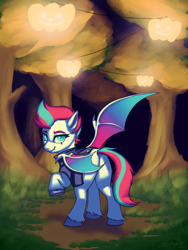 Size: 1500x2000 | Tagged: safe, artist:silverhopexiii, zipp storm, bat pony, pegasus, pony, g5, bat ponified, bat zipp, butt, dock, ear fluff, fangs, plot, race swap, solo, tail, zippbat, zippbutt