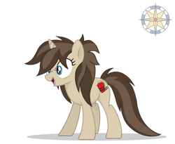 Size: 2500x2050 | Tagged: safe, artist:r4hucksake, oc, oc only, oc:dusty adit, pony, unicorn, female, high res, mare, simple background, solo, transparent background