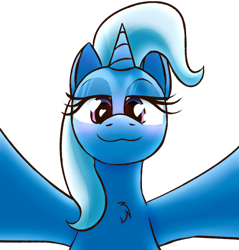 Size: 768x805 | Tagged: safe, artist:xppp1n, trixie, pony, unicorn, g4, female, heart, heart eyes, looking at you, mare, offscreen character, pov, simple background, solo, transparent background, wingding eyes
