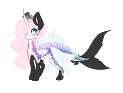 Size: 5000x3800 | Tagged: safe, oc, oc only, pony, seapony (g4), character design, simple background, solo, transparent background