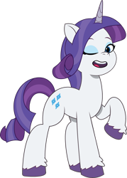 Size: 1000x1397 | Tagged: safe, artist:prixy05, rarity, pony, unicorn, g4, g5, my little pony: tell your tale, female, g4 to g5, generation leap, mare, simple background, solo, transparent background, vector