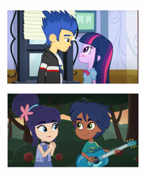 Size: 1897x2349 | Tagged: safe, editor:sunsetfan123, flash sentry, twilight sparkle, equestria girls, g4, berry in the big city, blueberry muffin (strawberry shortcake), buckleberry, female, huckleberry pie (strawberry shortcake), male, ship:flashlight, shipping, straight, strawberry shortcake, strawberry shortcake berry in the big city, vincent tong