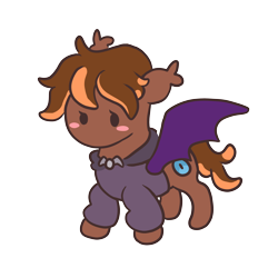 Size: 3000x3000 | Tagged: safe, artist:roxymadn3ss, oc, oc only, bat pony, bat pony oc, chonky pony, commission, commission example, high res, simple background, solo, transparent background