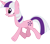 Size: 1600x1412 | Tagged: safe, artist:calibykitty, artist:n0kkun, twilight, pony, unicorn, mlp fim's thirteenth anniversary, g1, g4, collaboration, female, g1 to g4, generation leap, grin, mare, raised hoof, raised leg, simple background, smiling, solo, transparent background, trotting