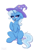 Size: 1228x1771 | Tagged: safe, artist:confetticakez, trixie, pony, unicorn, g4, 2021, blushing, chest fluff, clothes, cute, diatrixes, eyebrows, female, hat, horn, lidded eyes, looking at you, mare, open mouth, open smile, signature, simple background, sitting, smiling, smiling at you, solo, trixie's hat, white background, wizard hat