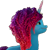 Size: 606x637 | Tagged: safe, edit, edited screencap, screencap, misty brightdawn, pony, unicorn, father of the bridlewood, g5, my little pony: make your mark, my little pony: make your mark chapter 5, spoiler:g5, 3d, background removed, cyan skin, female, looking right, mare, png, purple mane, rebirth misty, simple background, solo, standing, transparent background