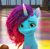 Size: 550x536 | Tagged: safe, screencap, misty brightdawn, pony, unicorn, cutie blossom bash, g5, my little pony: make your mark, my little pony: make your mark chapter 5, spoiler:g5, cornrows, cropped, cute, female, mare, mistybetes, rebirth misty, solo