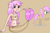 Size: 1115x740 | Tagged: safe, artist:ocean lover, strawberry scoop, earth pony, human, mermaid, pony, g4, bandeau, bare midriff, bare shoulders, belly, belly button, brown tail, cheerful, clothes, cute, cutie mark on clothes, fins, fish tail, friendship student, happy, human coloration, humanized, light skin, long hair, mermaid tail, mermaidized, midriff, ms paint, pink hair, pose, reference, simple background, sitting, sleeveless, smiling, species swap, tail, tail fin, tan background, teal eyes, teenager, two toned hair