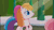 Size: 440x245 | Tagged: safe, screencap, toola-roola, earth pony, pony, g3, g3.5, twinkle wish adventure, animated, cute, cutie mark, embarrassed, fear, forest, frown, gif, nervous, scared, shy, snow