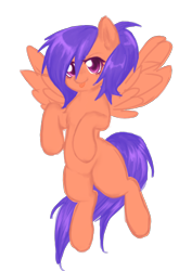 Size: 1352x2048 | Tagged: safe, artist:d7unlimited, oc, oc only, oc:searing skies, pegasus, pony, belly, simple background, solo, transparent background