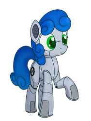 Size: 2250x3000 | Tagged: safe, artist:superderpybot, oc, oc only, pony, robot, robot pony, fallout equestria, game: fallout equestria: remains, equidroid, high res, simple background, solo, transparent background