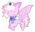 Size: 199x179 | Tagged: safe, artist:alula belfry, artist:alulabelfry, oc, oc only, pegasus, pony, flying, ms paint, newbie artist training grounds, simple background, solo, transparent background