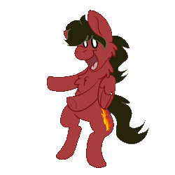 Size: 2000x2000 | Tagged: safe, artist:euspuche, oc, oc only, oc:cloud rider, pegasus, pony, animated, gif, high res, male, simple background, solo, spooky dance meme, transparent background