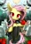 Size: 2894x4093 | Tagged: safe, artist:rainbowdashsuki, fluttershy, bat, bat pony, semi-anthro, g4, arm hooves, bat ponified, female, flutterbat, gravestone, graveyard, mare, race swap