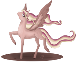 Size: 3612x2927 | Tagged: safe, artist:loopina, oc, oc only, oc:rebel love, pegasus, pony, saddle arabian, female, high res, mare, poctober, simple background, solo, transparent background