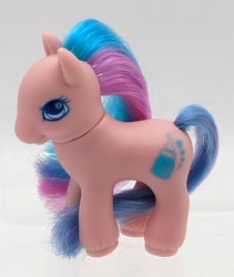 Size: 866x1024 | Tagged: safe, baby nid douillet, earth pony, pony, g2, baby, baby pony, irl, photo, solo, tail, toy, unshorn fetlocks