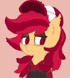 Size: 1564x1736 | Tagged: safe, oc, oc only, oc:swing shift, bat pony, pony, bat pony oc, eyes open, female, female oc, mare, mare oc, pony oc, red background, red eyes, sheetz, simple background, solo