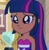 Size: 1056x1072 | Tagged: safe, edit, edited screencap, screencap, twilight sparkle, human, equestria girls, g4, my little pony equestria girls, dark skin, fall formal outfits, human coloration, scene interpretation, solo, twilight sparkle (alicorn)