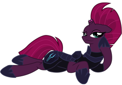 Size: 8066x5647 | Tagged: safe, alternate version, artist:ejlightning007arts, fizzlepop berrytwist, tempest shadow, pony, unicorn, g4, my little pony: the movie, armor, base used, broken horn, draw me like one of your french girls, horn, pose, scar, seductive, sexy, simple background, smiling, solo, stupid sexy tempest shadow, transparent background, vector