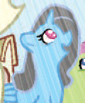 Size: 120x145 | Tagged: safe, idw, official comic, alicorn, pony, g4, micro-series #2, my little pony micro-series, spoiler:comic, alicornified, background pony, cropped, error, not shoeshine, spot the alicorn, unnamed character, unnamed pony