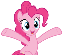Size: 9370x8182 | Tagged: safe, artist:andoanimalia, pinkie pie, earth pony, pony, g4, the last laugh, female, simple background, solo, transparent background, vector