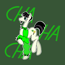 Size: 2048x2048 | Tagged: artist needed, source needed, safe, earth pony, pony, choker, digital art, europe, eurovision song contest, facial hair, fanart, finland, goatee, green background, high res, käärijä, male, outline, ponified, simple background, solo, white outline