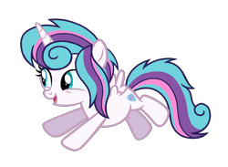 Size: 1440x1056 | Tagged: safe, artist:motownwarrior01, derpibooru exclusive, oc, oc only, oc:princess diamond shield, alicorn, pony, base used, cute, female, filly, flying, foal, horn, offspring, parent:princess flurry heart, parent:shining armor, parents:flurryarmor, product of incest, simple background, solo, transparent background, wings