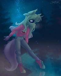 Size: 3277x4096 | Tagged: safe, artist:irinamar, oc, oc only, unicorn, anthro, solo