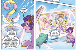 Size: 1305x867 | Tagged: safe, idw, official comic, screencap, milkyway, pipp petals, pegasus, pony, wishing well nymph, g5, spoiler:comic, spoiler:g5comic, spoiler:g5comic16, female, mare