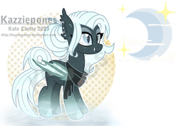 Size: 1024x726 | Tagged: safe, artist:kazziepones, oc, oc only, oc:misty haunt, bat pony, pony, clothes, female, mare, scarf, simple background, solo, transparent background