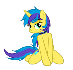 Size: 3779x3648 | Tagged: safe, artist:equestria secret guard, oc, oc only, oc:summerly berrise, pony, unicorn, bedroom eyes, belly button, collarbone, female, high res, horn, jewelry, kneeling, looking at you, mare, necklace, sexy, shoulder, simple background, smiling, smiling at you, solo, transparent background, unicorn oc