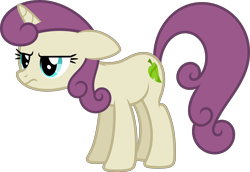 Size: 7879x5433 | Tagged: safe, artist:starryshineviolet, nook, pony, unicorn, g4, my little pony: friendship is magic, pinkie pride, absurd resolution, background pony, female, floppy ears, grumpy, mare, simple background, solo, transparent background, unamused, vector