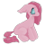 Size: 2600x2600 | Tagged: safe, artist:larvaecandy, pinkie pie, earth pony, pony, g4, high res, missing cutie mark, pinkamena diane pie, simple background, solo, transparent background