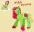 Size: 1466x1376 | Tagged: safe, artist:larvaecandy, miss painter, earth pony, pony, g2, solo, toy interpretation