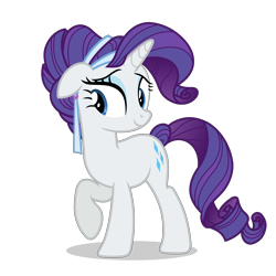 Size: 5000x5000 | Tagged: safe, artist:gypsykumquat, rarity, crystal pony, pony, unicorn, g4, .svg available, absurd resolution, alternate hairstyle, crystal rarity, crystallized, ear piercing, earring, female, inkscape, jewelry, piercing, raised hoof, show accurate, simple background, solo, svg, transparent background, vector