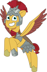 Size: 983x1503 | Tagged: safe, artist:prixy05, flash magnus, pegasus, pony, g4, g5, my little pony: tell your tale, flying, g4 to g5, generation leap, helmet, male, simple background, solo, stallion, transparent background, vector