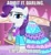 Size: 500x545 | Tagged: safe, edit, edited screencap, screencap, rarity, g4, my little pony: friendship is magic, simple ways, bronybait, caption, clothes, cropped, darling, dress, image macro, meme, text