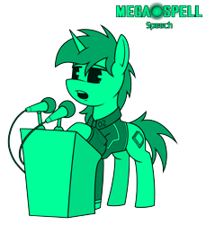 Size: 4300x4700 | Tagged: safe, artist:dacaoo, oc, oc only, oc:littlepip, pony, unicorn, fallout equestria, megaspell (game), absurd resolution, clothes, female, jumpsuit, microphone, monochrome, pip-pony, pipbuck, simple background, smiling, solo, transparent background, vault suit