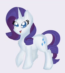 Size: 1674x1878 | Tagged: safe, artist:cinematic-fawn, rarity, pony, g4, simple background, solo