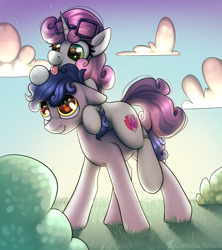 Size: 2400x2700 | Tagged: safe, artist:cornelia_nelson, sweetie belle, oc, g4, cute, explicit source, high res, outdoors